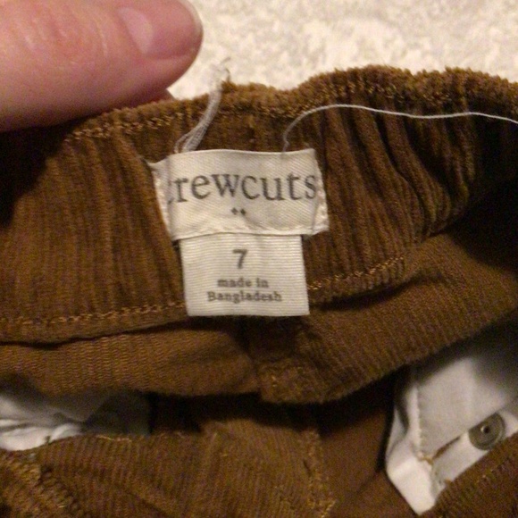 Crewcuts Girls Size 7 Cognac Cords - Picture 2 of 2